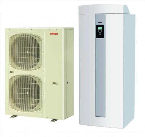 Toplotna Črpalka Zrak-Voda SANYO CO2 ECO 9kW Inverter